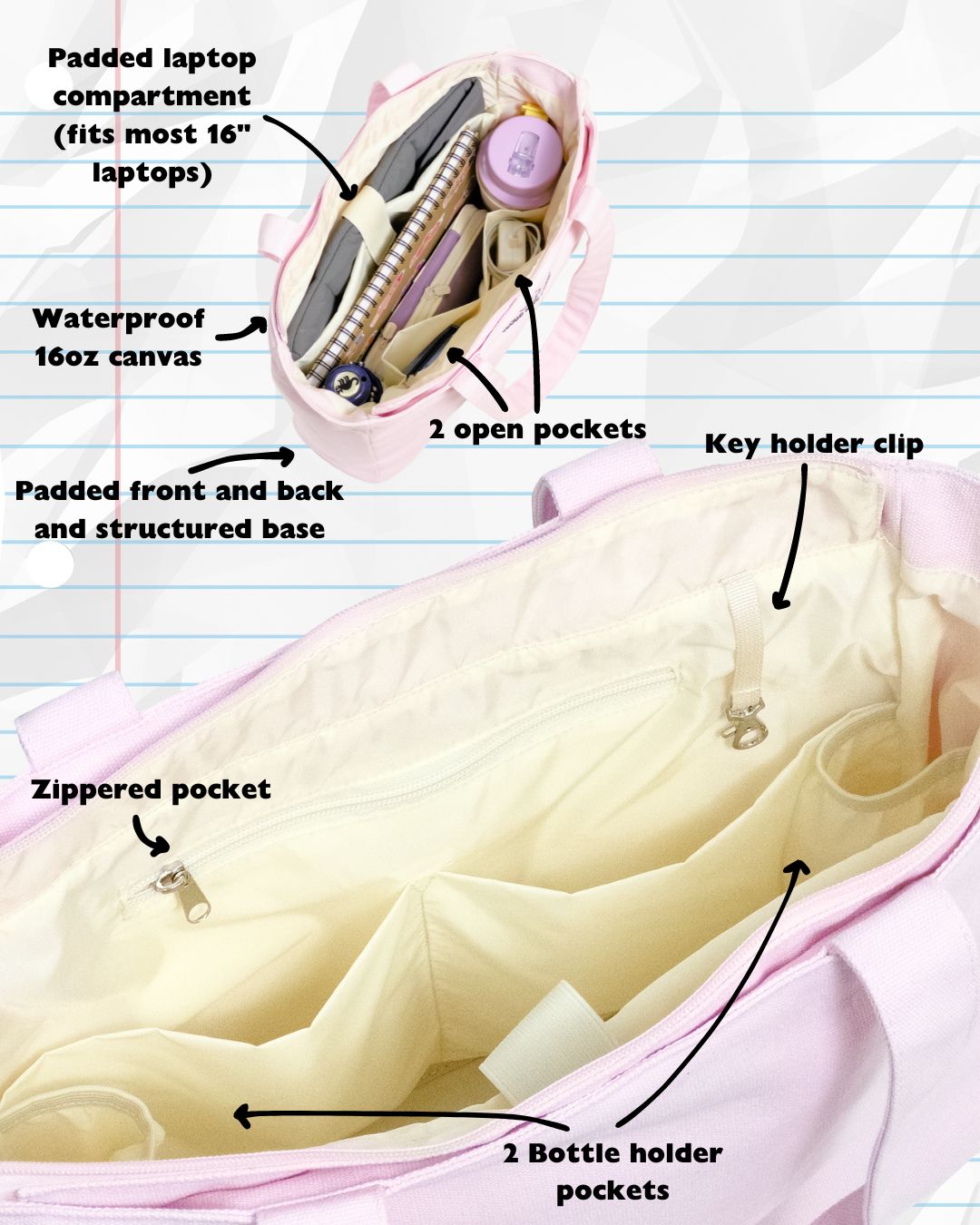 Sac pour ordinateur portable
